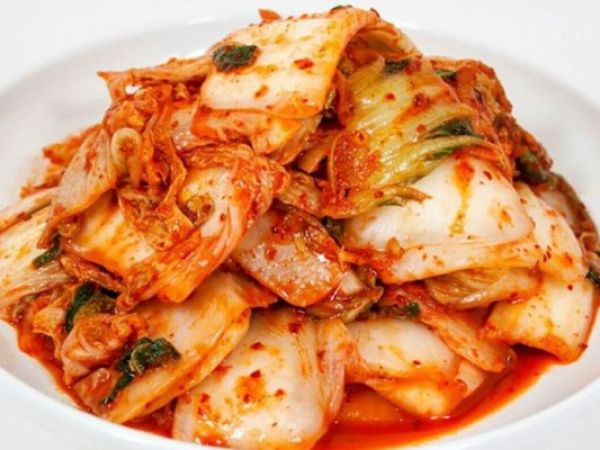 Kimchi side dish